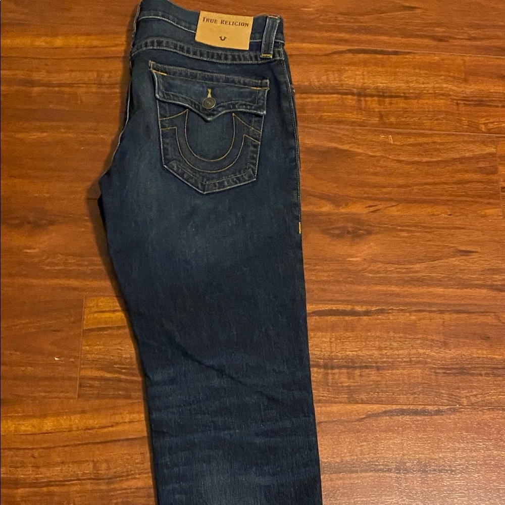Mens Authentic True Religion Geno Jeans